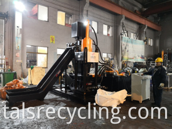 Y83-500 Hydraulic Metal Briquette Machine for Recycling Scrap Copper